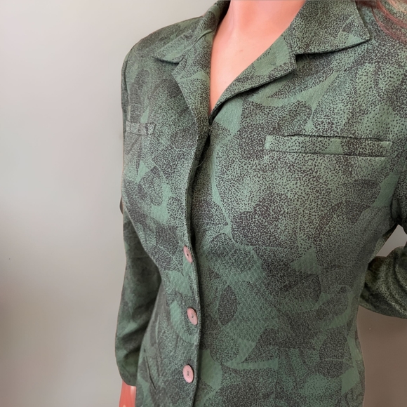 Vtg 100% Wool Dress - Picture 5 of 5